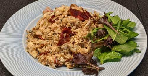 Fried rice med bacon