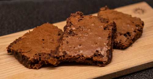 Glutenfria brownies i långpanna