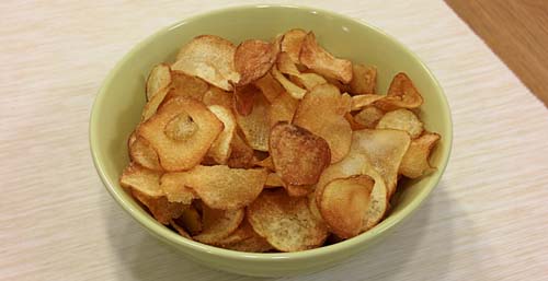 Egna friterade chips