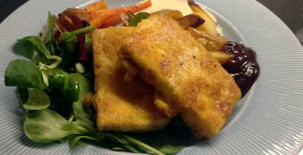 Panerad tofu, (glutenfri)